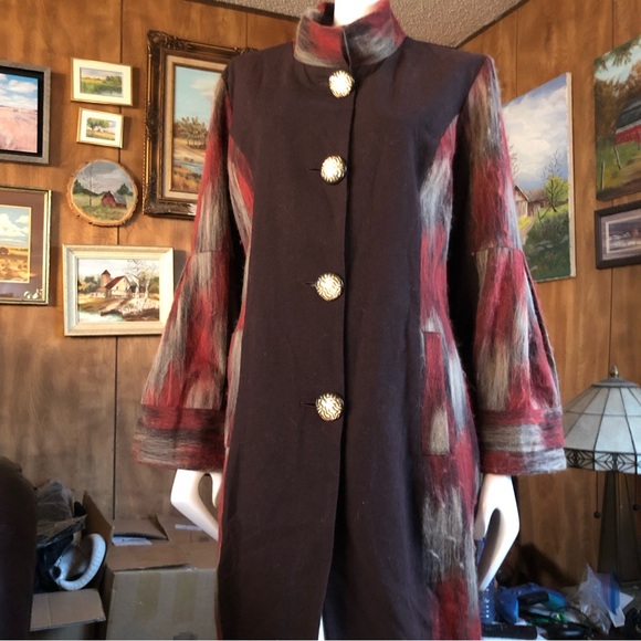 Unique Wool Blend Jacket - Picture 2 of 11